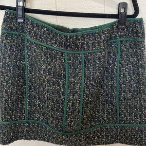 J Crew tweed mini skirt Size 8